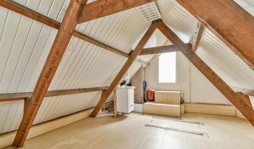 Different attic insulation types