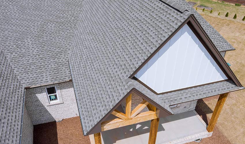 Common residential roof materials